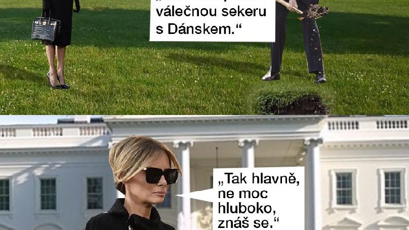TMBK: Trump zakopal válečnou sekeru s Dánskem